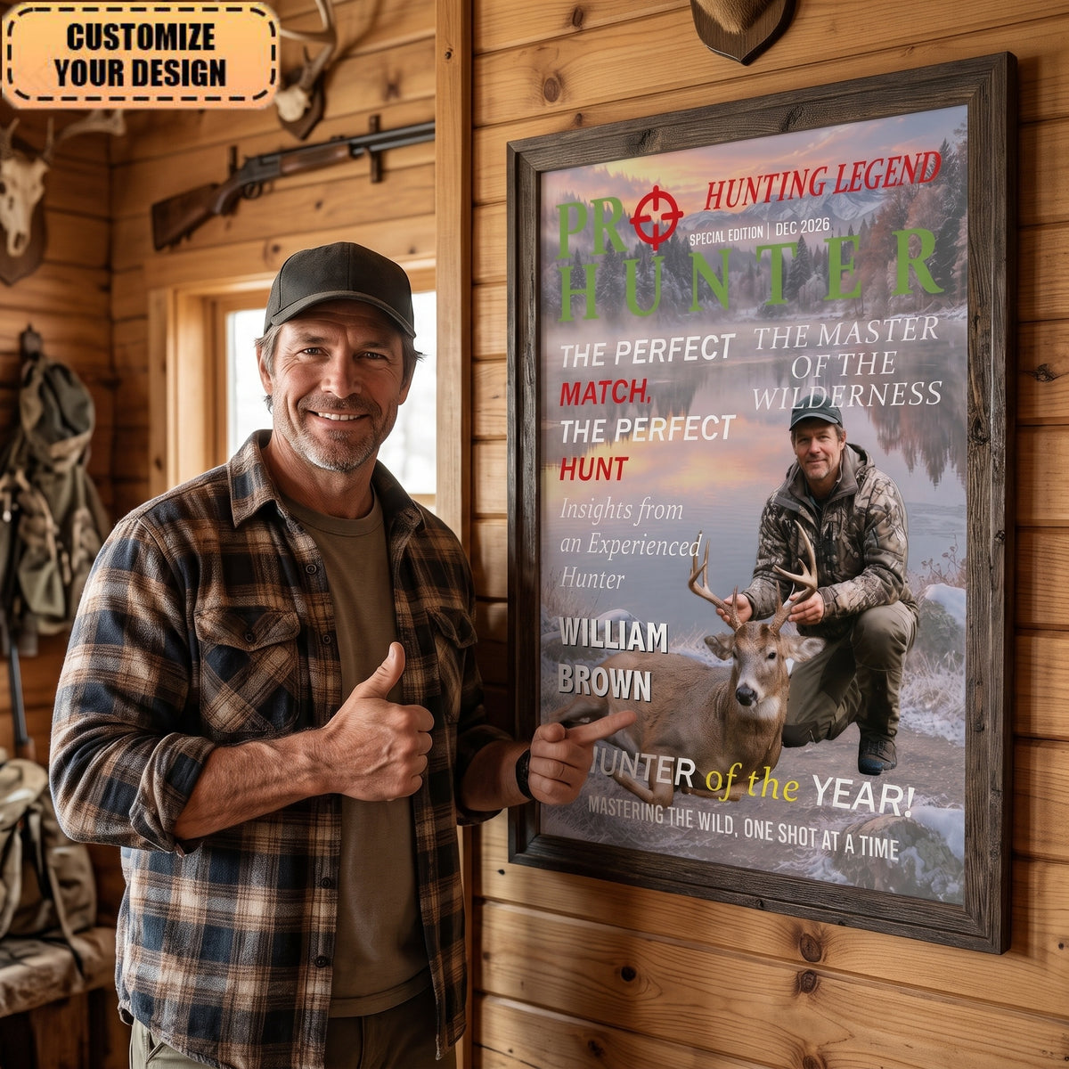 Hunter Of The Year - Personalized Poster