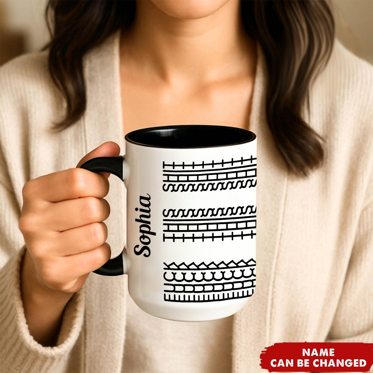 Hidden Swear Message Funny Personalized Coffee Mug