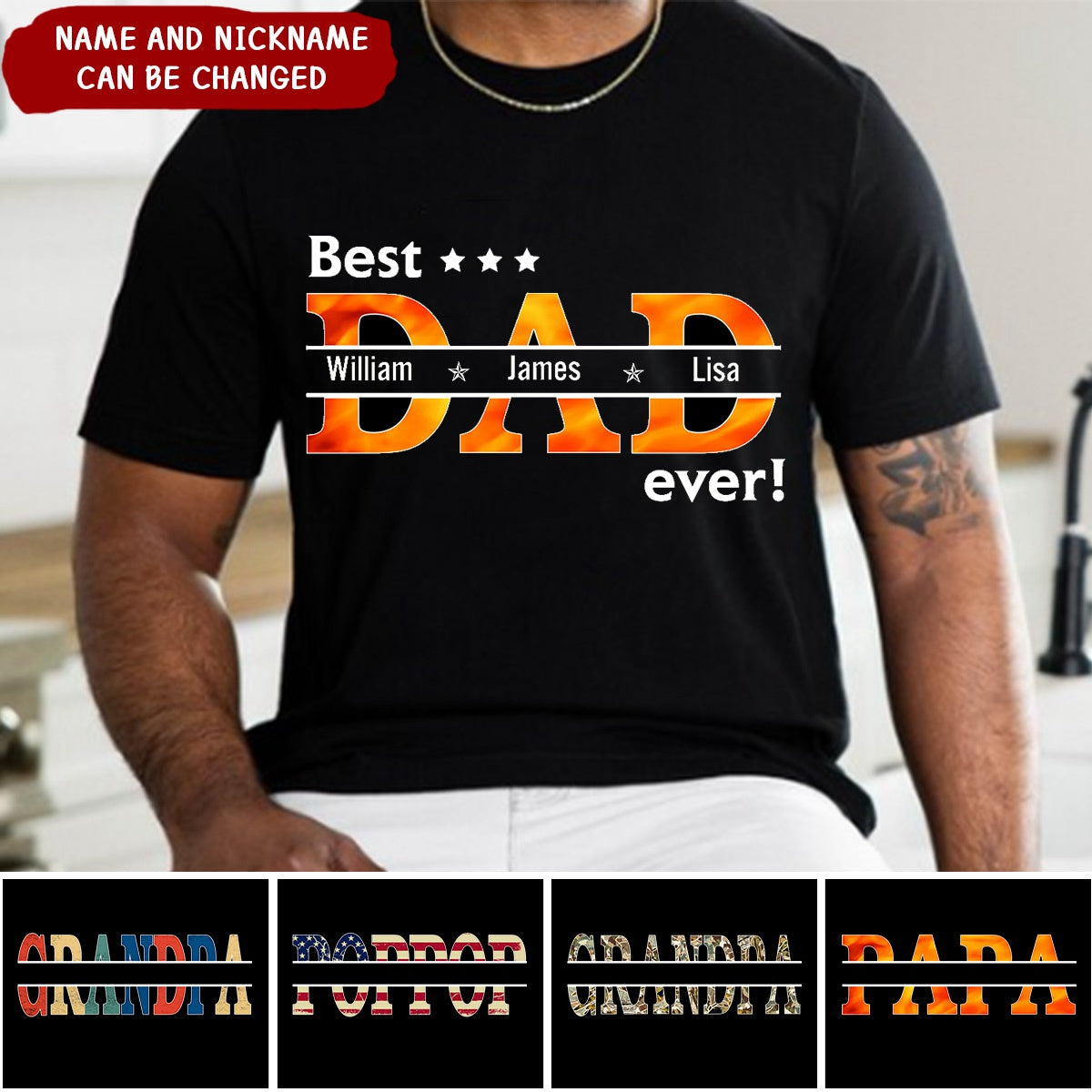 Gift For Dad Shirt - Personalized Shirt
