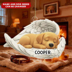 Paws In Heaven, Love In My Heart - Personalized Christmas Acrylic Ornament