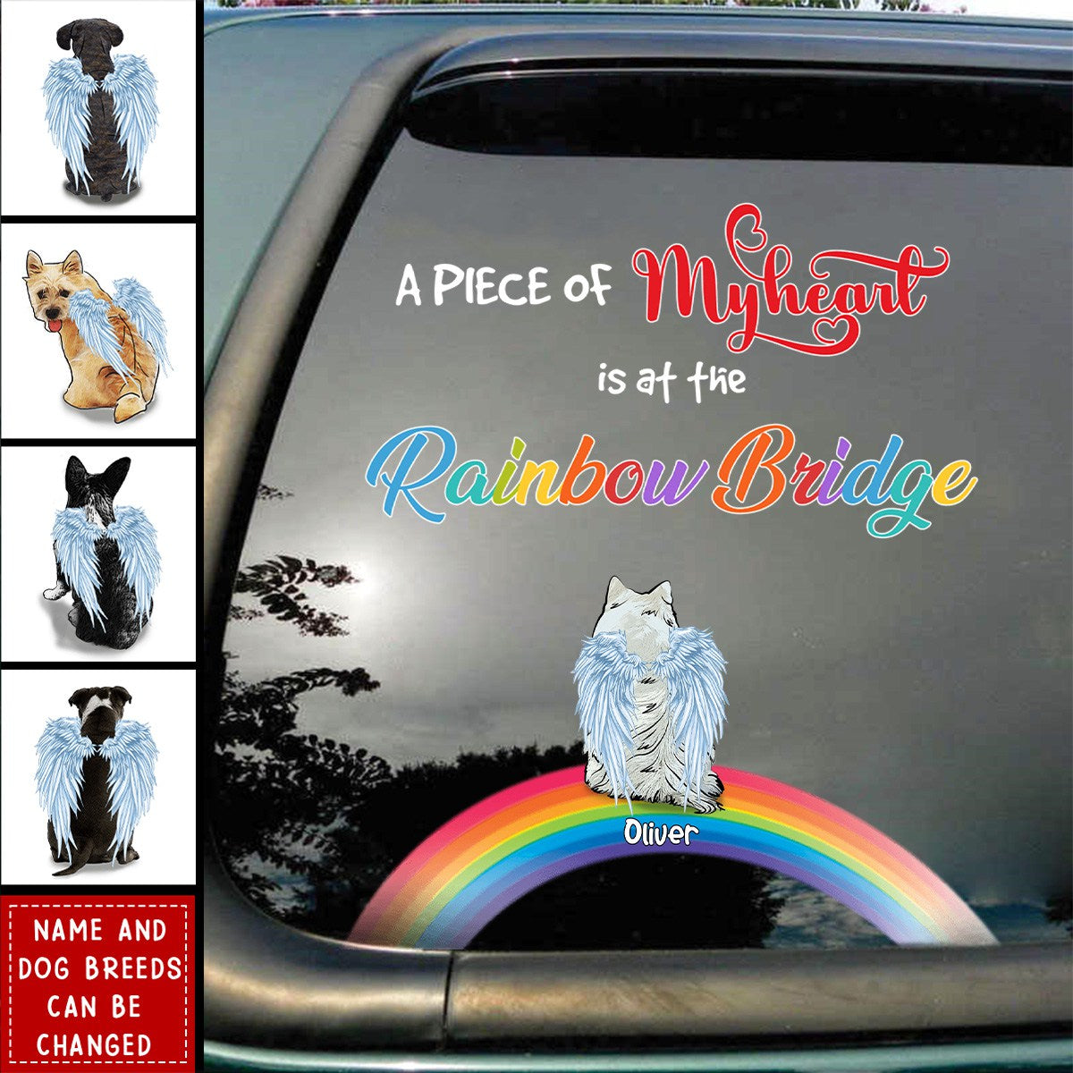 Personalized Gifts For Dog Lovers Decal