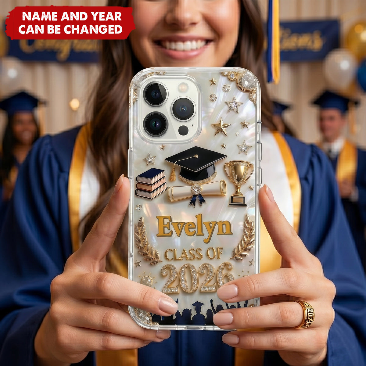 Class Of - Personalized Phone Case, Gift For Graduates