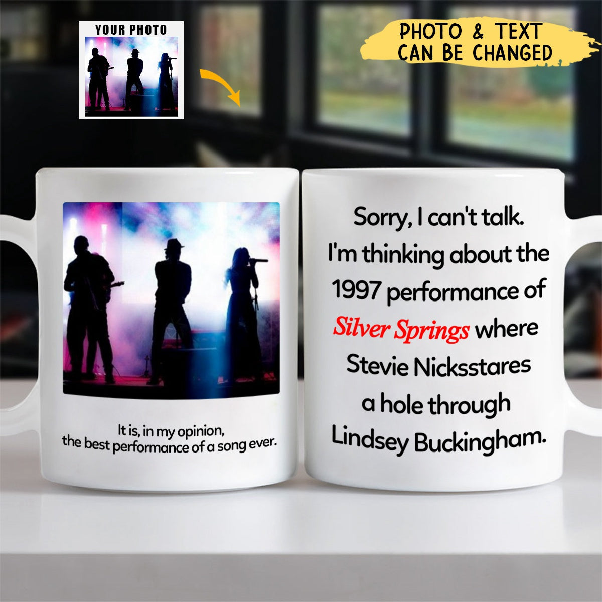 I'm Thinking About The 1997 Performance of - Personalized Mug