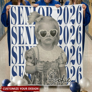Senior Custom Vintage Photo - Personalized Backdrop