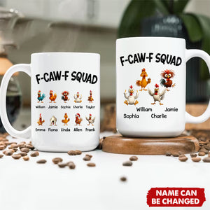 FCAWF Squad - Personalized Custom Coffee Mug