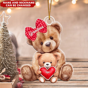Best Gift For Grandma And Mom - Personalized Ornament
