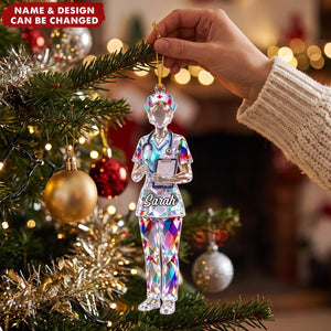 Just a Nurse – Personalized Acrylic Custom Shape Ornament