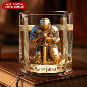 A Child Of God - Personalized Christian Whiskey Glass