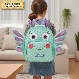Custom Kid Name Embroidery Personalized Little Critter Backpacks