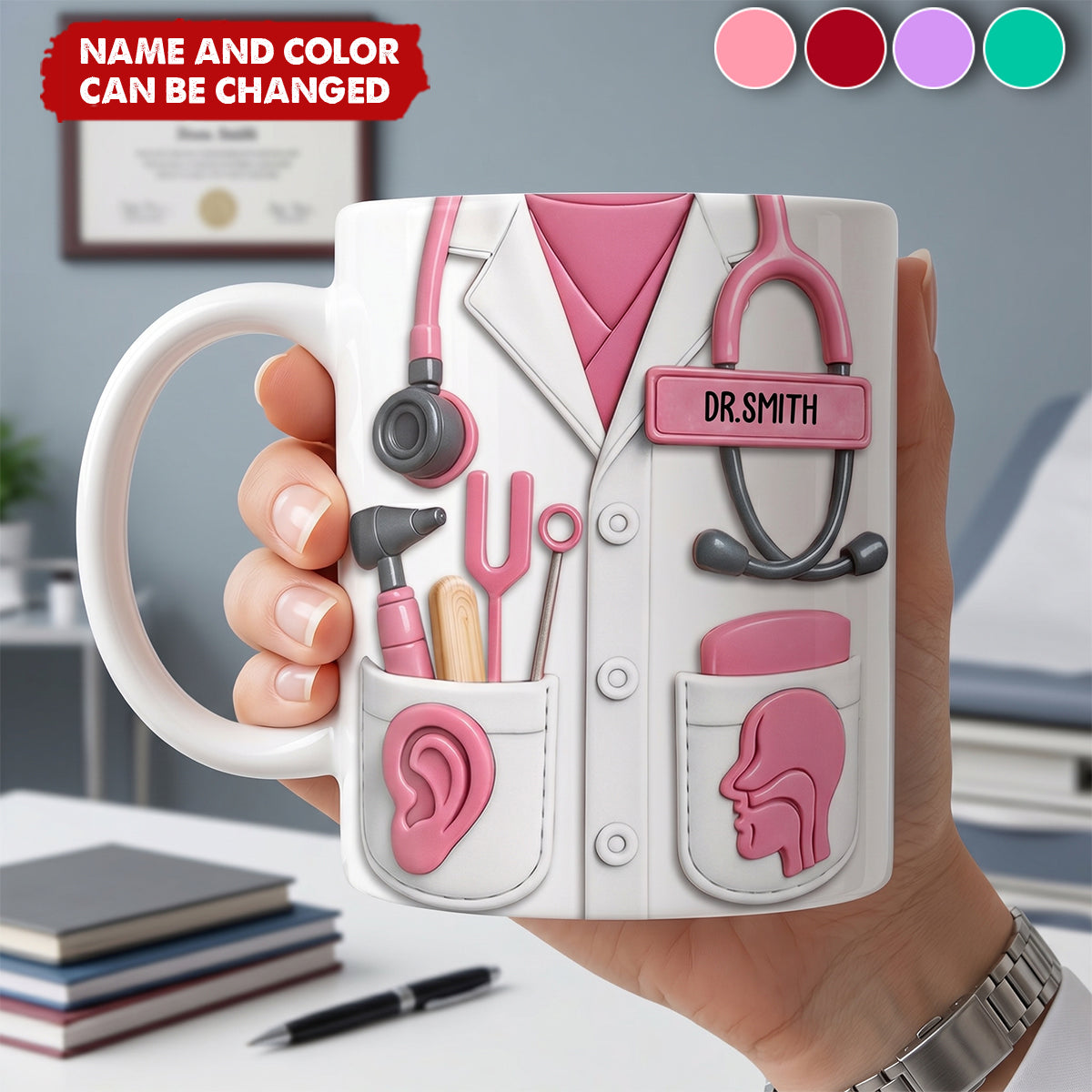 Medical Equipment - Personalized Custom Coffee Mug, Gift for Doctors