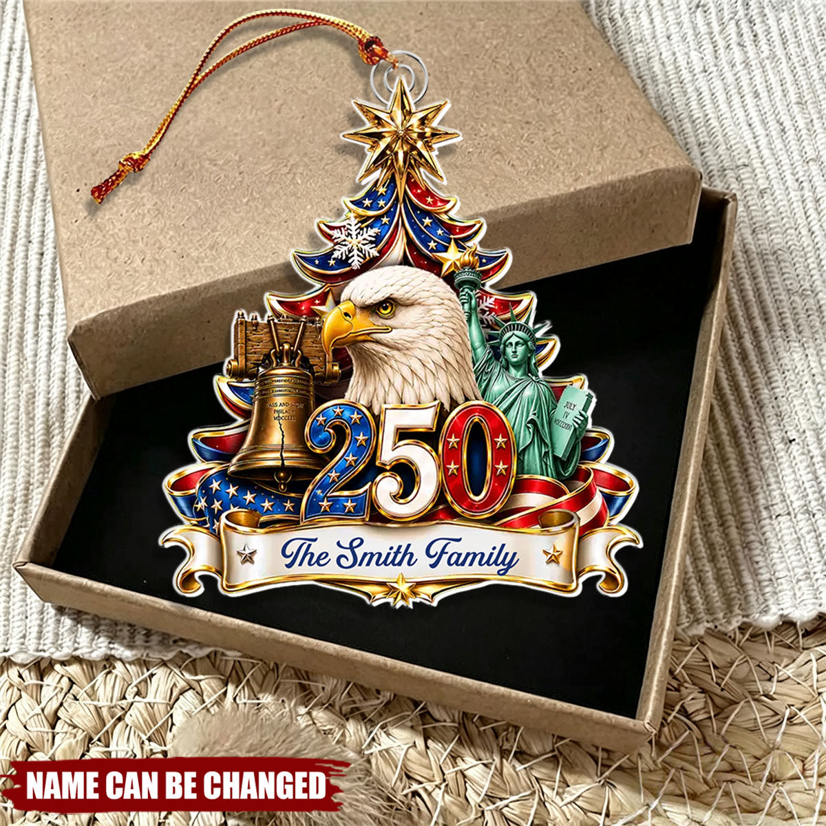 Strong Roots Proud Family - Personalized Acrylic Custom Shape Ornament