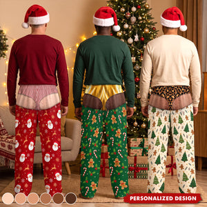 Funny Christmas - Personalized Lounge Pants