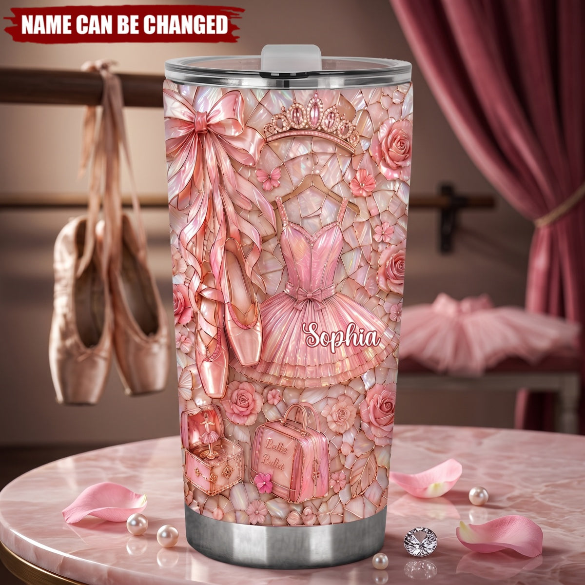 Love Ballet - Personalized Ballet Tumbler