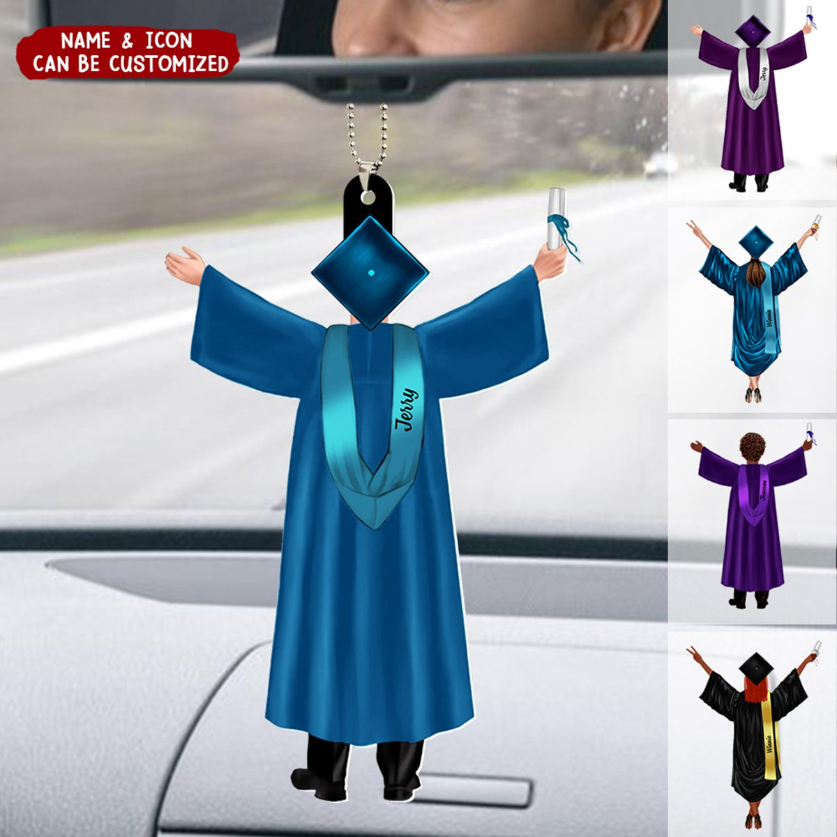 Graduation Today - Personalized Acrylic Ornament