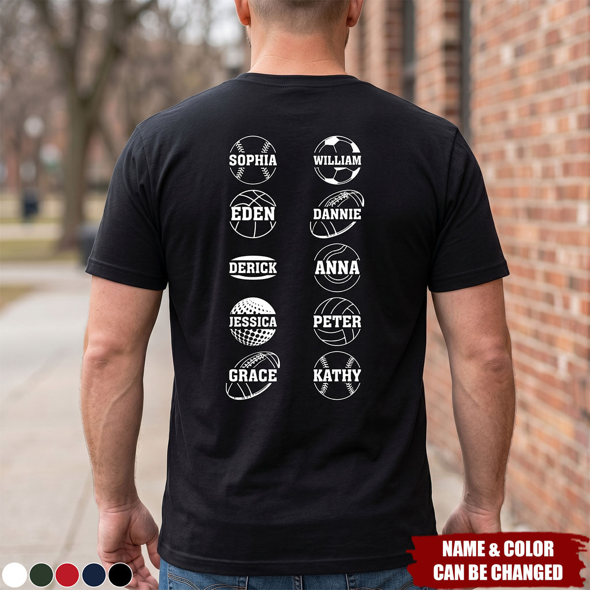 Dad Of Ballers - Personalized Shirt