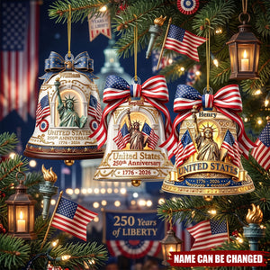 250th Anniversary of Americana Ornament, Independence Day Gift