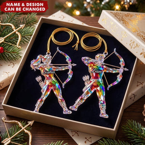 Archery – Personalized Acrylic Custom Shape Ornament