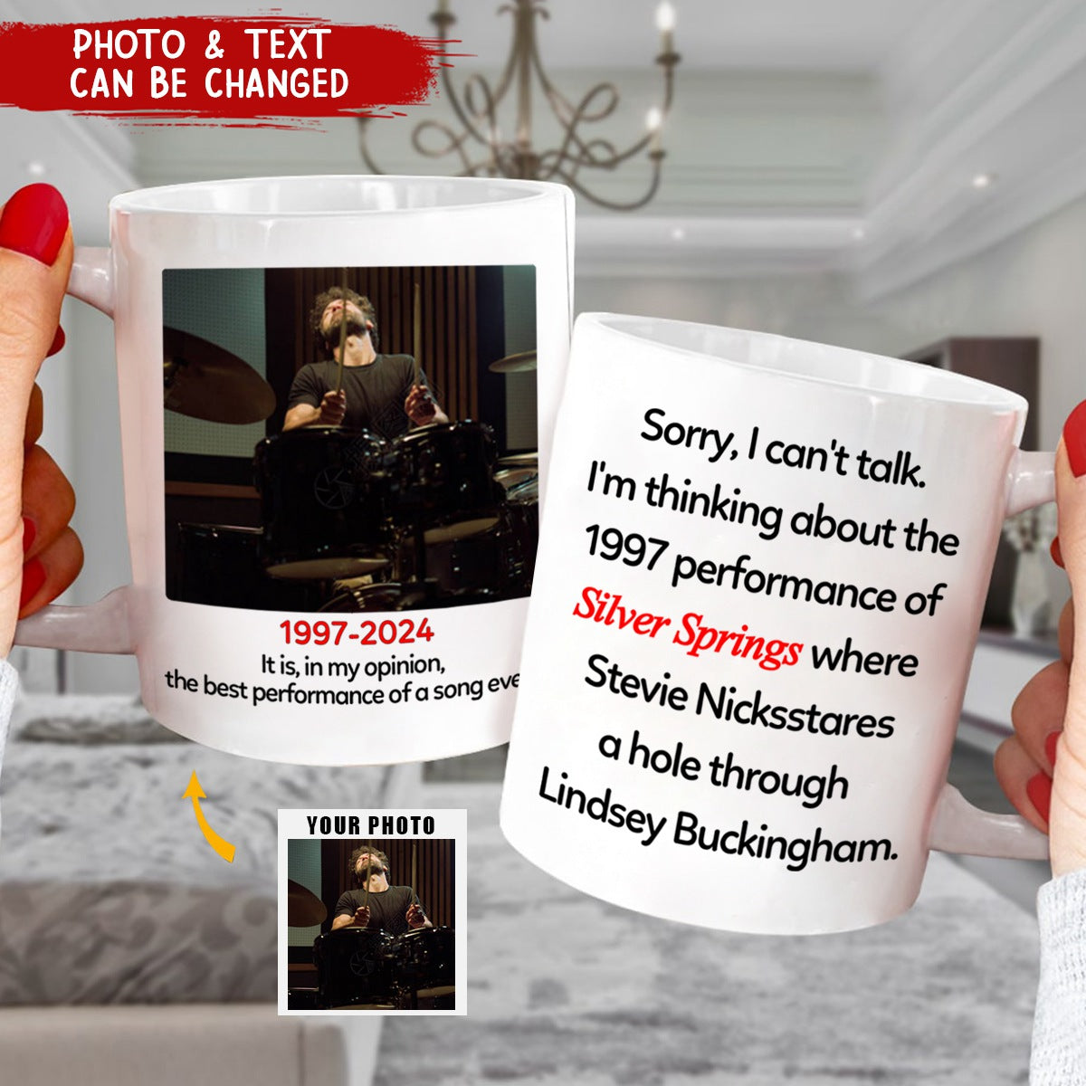 I'm Thinking About The 1997 Performance of - Personalized Mug