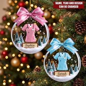 Medical Healthcare Worker - Personalized Acrylic Custom Shape Ornament