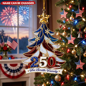 United We Celebrate – Personalized Acrylic Custom Shape Ornament