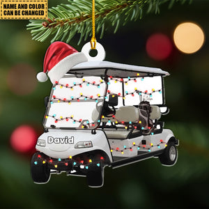 Personalized Golf Ornament, Gifts For Golf Lovers, Family Member