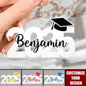 Class Of 2025 Graduation Senior - Personalized Acrylic Keychain