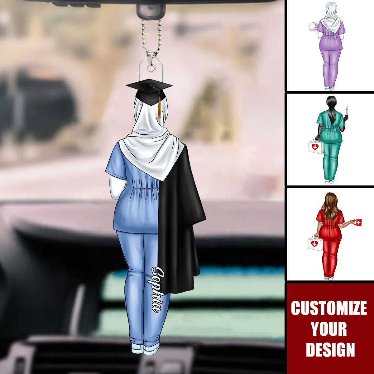 Custom Idea For Nurse Doctor - Personalized Acrylic Ornament