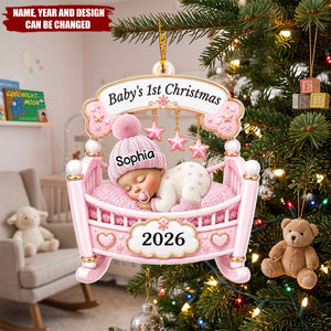 The Sweetest Miracle - Personalized Acrylic Custom Shape Ornament