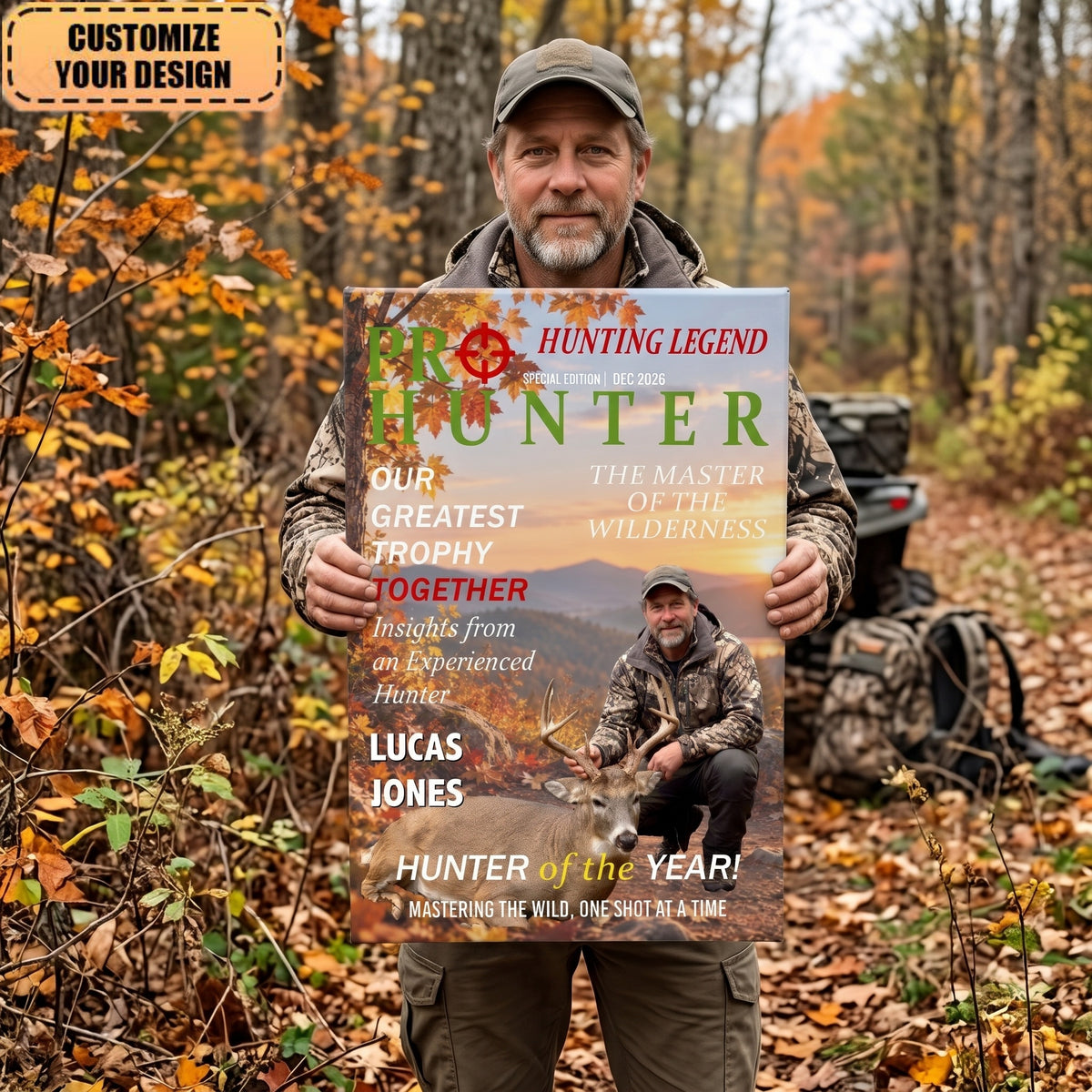 Hunter Of The Year - Personalized Poster