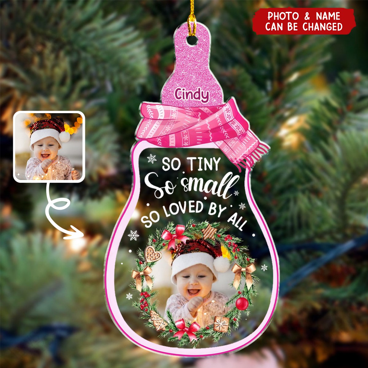 So Tiny So Small So Loved By All, Baby's First Christmas, Gift For New Parents