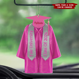 Graduation Robes And Hat For Bachelor, Senior Acrylic Ornament Personalized Gift
