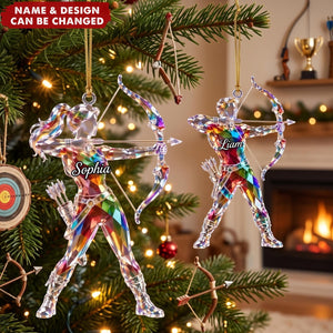 Archery – Personalized Acrylic Custom Shape Ornament