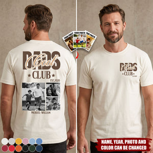 Cool Dad Club Custom Photo - Personalized Shirt For Dad, Grandpa