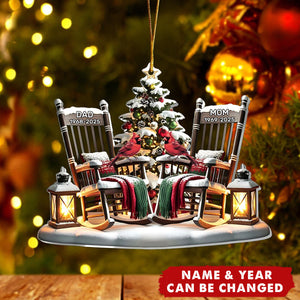 Christmas In Heaven - Personalized 1-Layer Acrylic Ornament