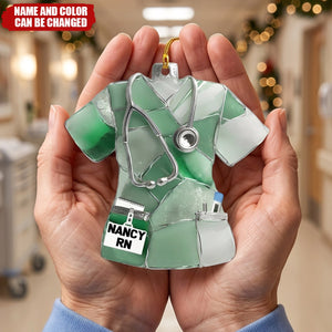 I'm A Nurse - Personalized 1-Layer Acrylic Ornament