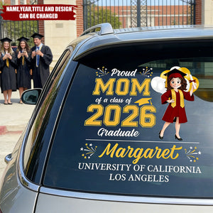 Proud Graduation - Personalized Decal