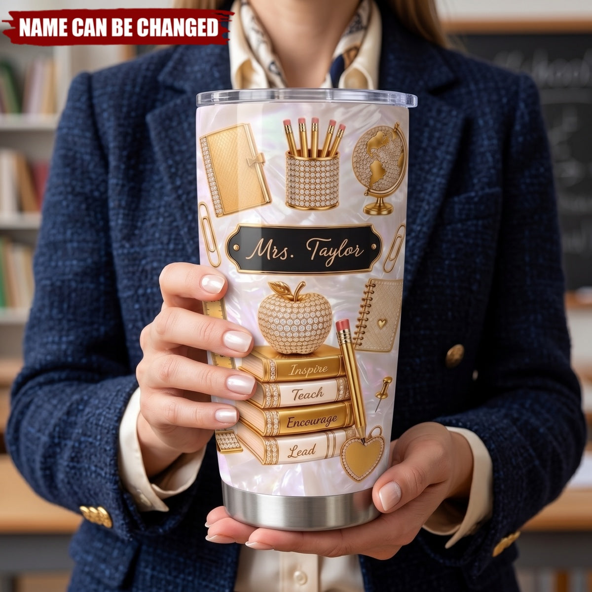 Teachers Change Lives - Personalized Tumbler