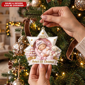 Born For Christmas Magic - Personalized Acrylic Custom Shape Ornament