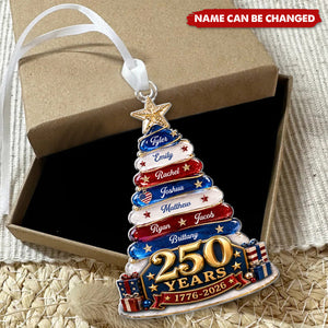 Together We Make A Family Tree - Personalized Acrylic Custom Shape Ornament