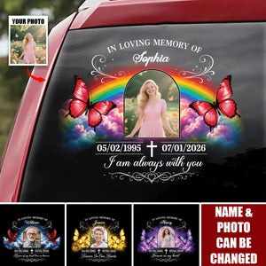Heaven Gained An Angel, We Gained A Guardian - Personalized Decal