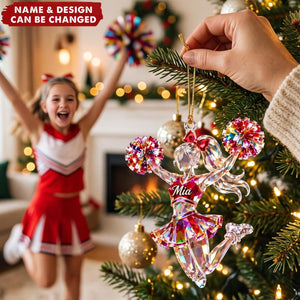 Cheerleading – Personalized Acrylic Custom Shape Ornament