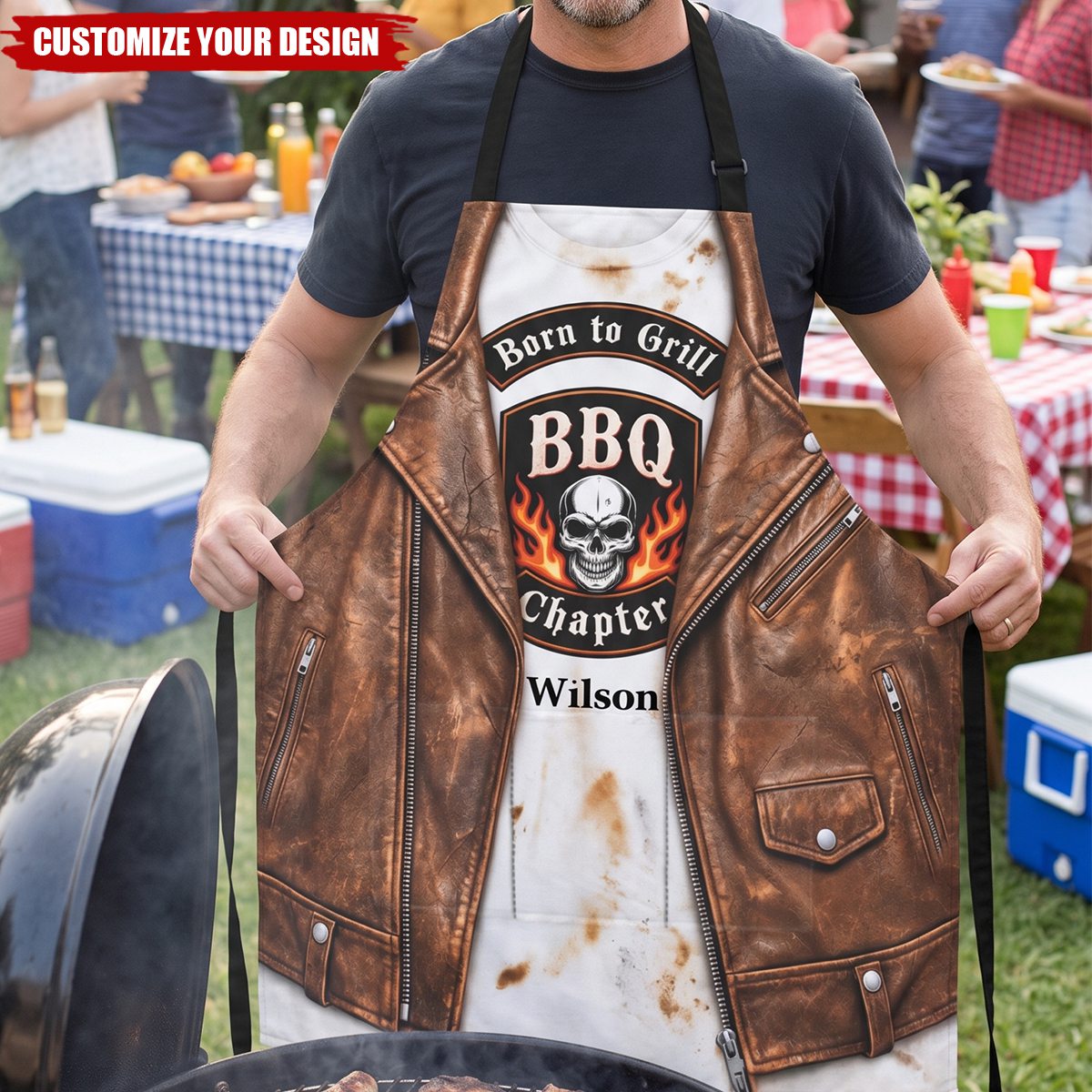 Born to Grill - Personalized Apron