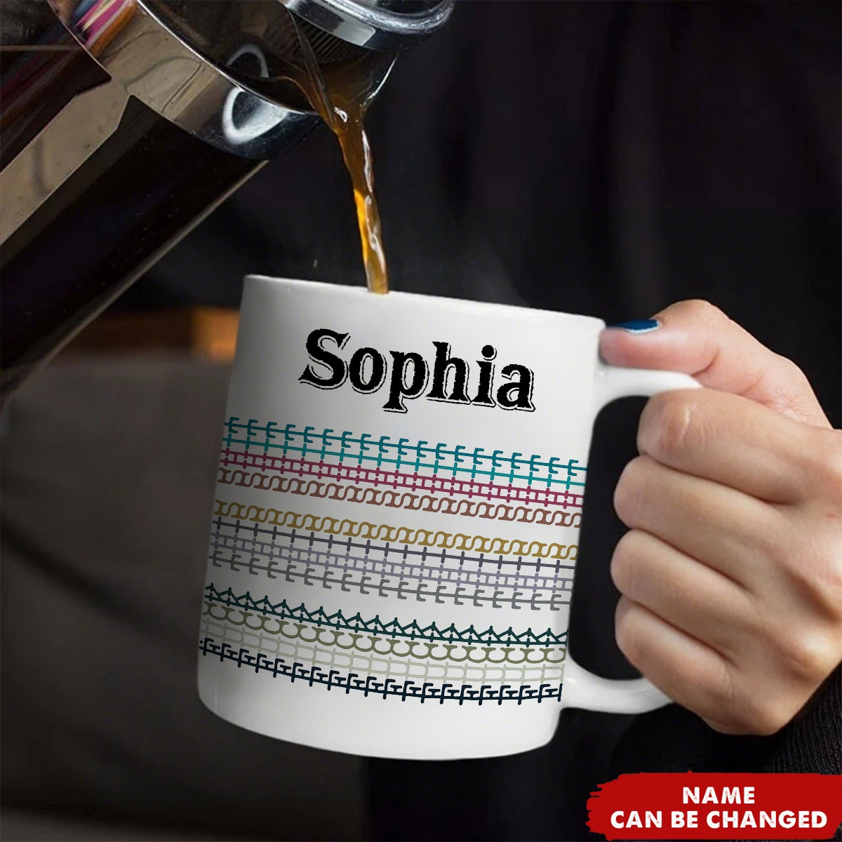 Hidden Swear Message Funny Personalized Mug - Office Gift For Work Bestie Friend