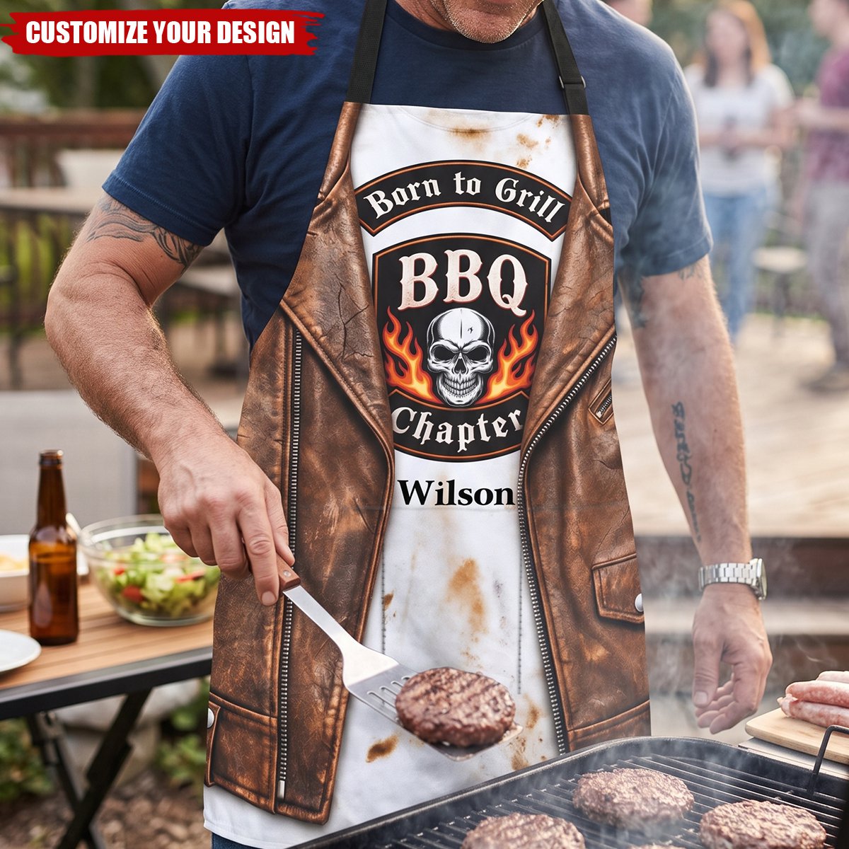 Born to Grill - Personalized Apron