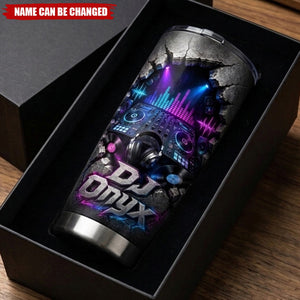 DJ Theme 20oz Tumbler - Custom Gifts For DJ Tumbler