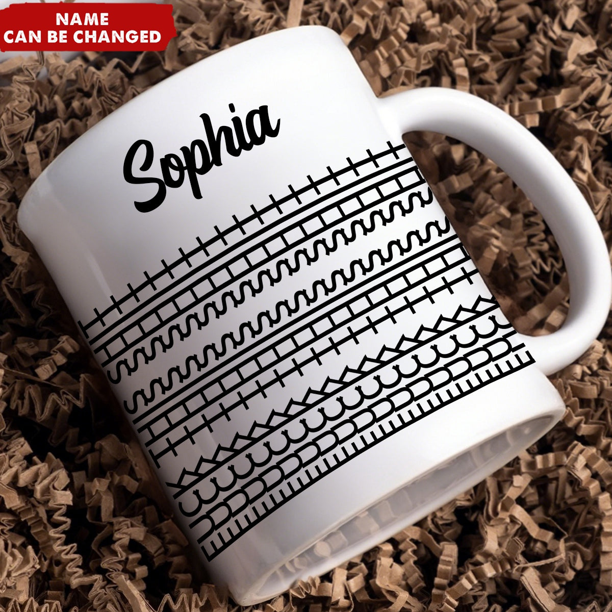 Funny Hidden Swear Message Personalized Mug - Office Humor Gift For Work Friend Bestie