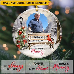 I Am Always With You Personalized Ornament