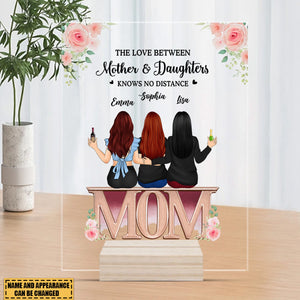 Mother's Day Gift Box, Mother And Daughter, Personalized Acrylic Plaque