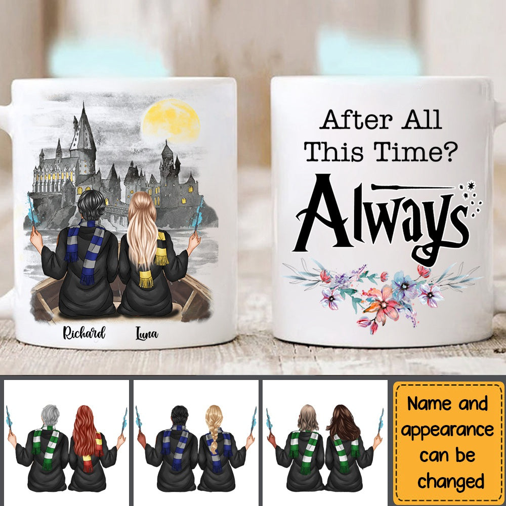 Magic couple- After All this time? - Always - Couple Christmas Gift- Personalized Mug