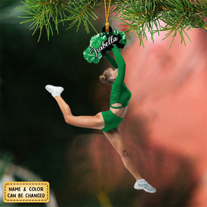 Personalized Cheerleader Ornaments Cheerleader Cheerleading Lovers Ornaments